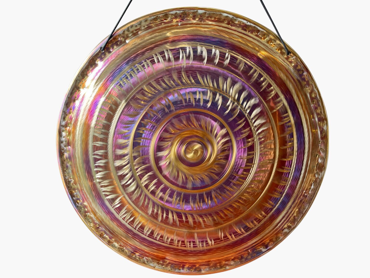 Grotta Sonora Deep Gong – Purple Thousand Petals 86cm
