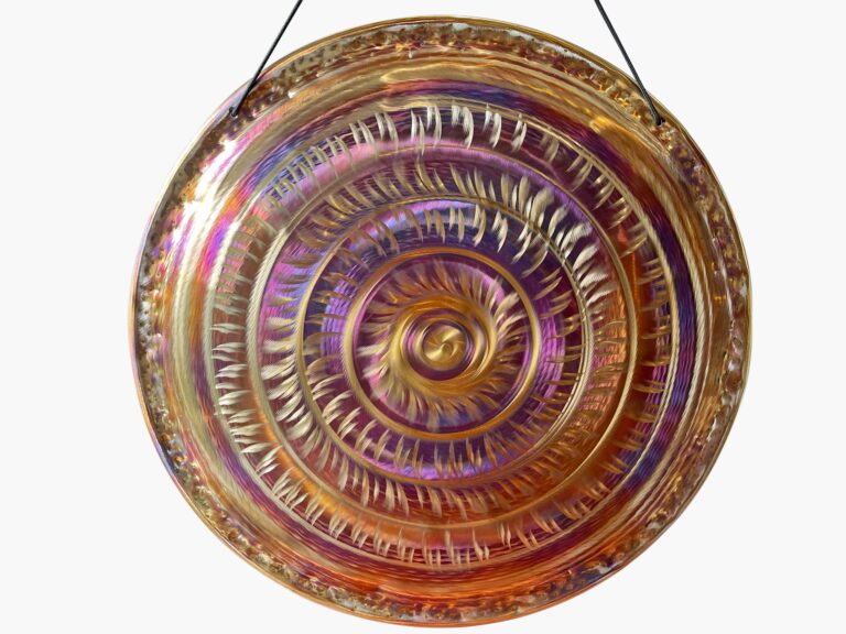 Grotta Sonora Deep Gong – Purple Thousand Petals 86cm