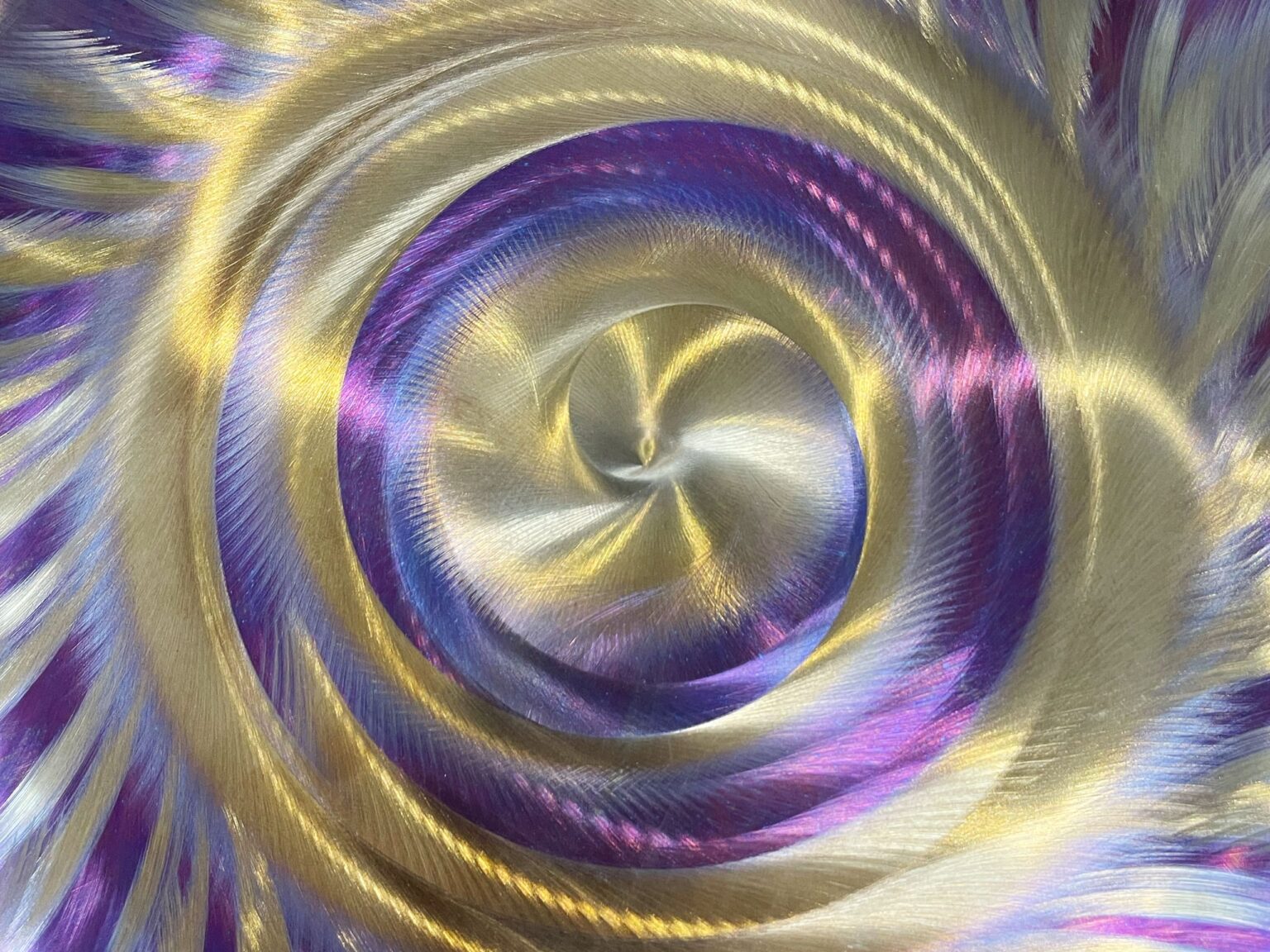 Grotta Sonora Deep Gong – Purple Thousand Petals 86cm