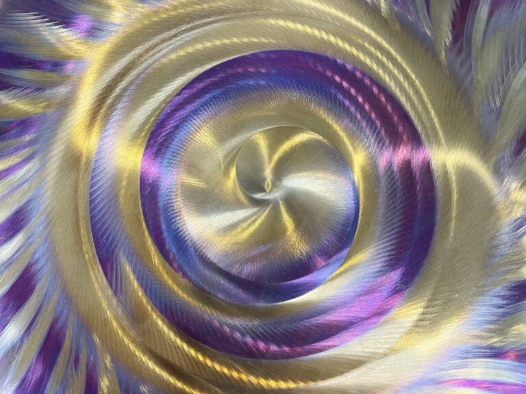 Grotta Sonora Deep Gong – Purple Thousand Petals 86cm