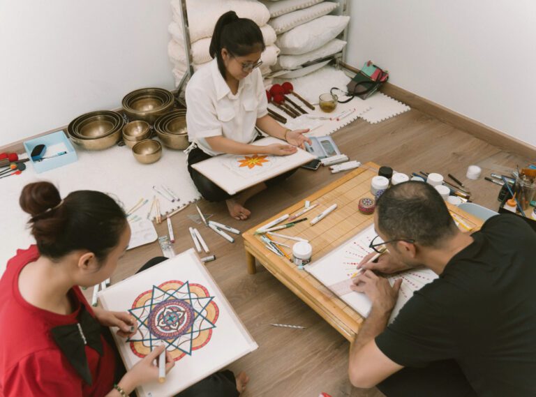 Bên Trong 1 Lớp Học Chuông Tại Madahuma Healing