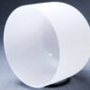 12-White Frosted Crystal Singing Bowl 02 Chuông thạch anh 12 inch Màu Trắng (White Frosted) CDEFGAB