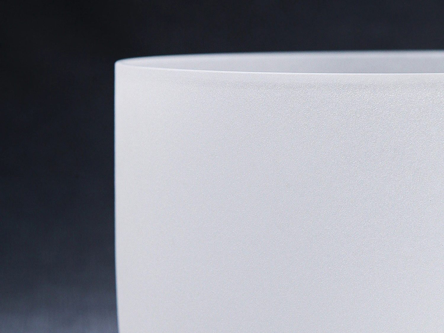 Chuông thạch anh 12 inch Màu Trắng (White Frosted) CDEFGAB