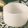 13-White Frosted Crystal Singing Bowl 04 Chuông thạch anh 13 inch Màu Trắng (White Frosted) CDEFGAB