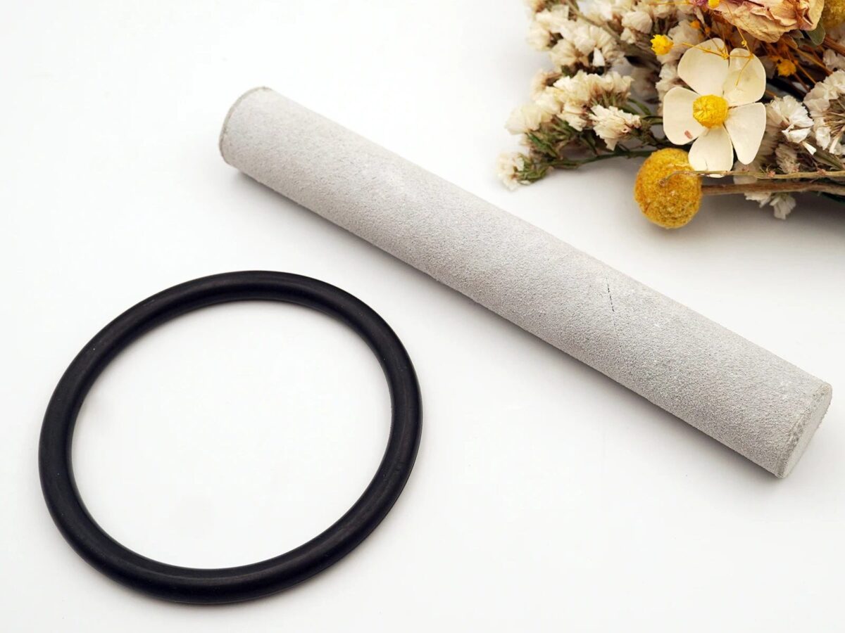 16:18-White Frosted Crystal Singing Bowl 05 Chuông thạch anh 18 inch Màu Trắng (White Frosted) CDEFGAB