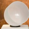 8-White Frosted Crystal Singing Bowl 01 Chuông thạch anh 8 inch Màu Trắng (White Frosted) CDEFGAB