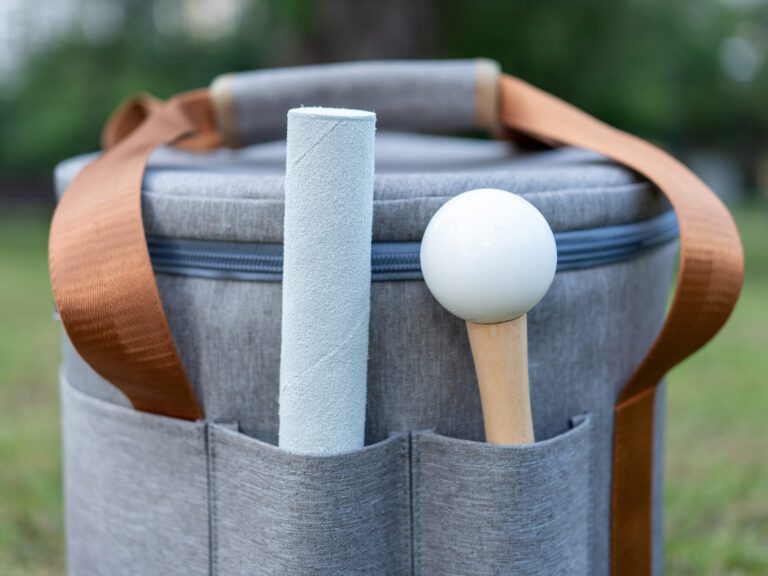 Chuông thạch anh 8 inch màu ngọc trai Note G 432hz