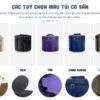 Túi đựng chống shock cho Chuông Thạch Anh-White Frosted Crystal Singing Bowl 10 Túi đựng chống shock cho Chuông Thạch Anh