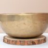 Chuông Xoay Himalaya Vàng Trơn Note A3# | Ø18cm | 0.95kg