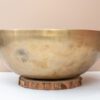 Chuông Xoay Himalaya Vàng Trơn Note D3 | Ø26cm | 2.2kg