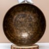 Chuông Xoay Himalaya Màu Cọp Khắc Full Moon | E3 | Ø21cm | 1.2kg