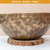 05.02.20260095 Chuông Xoay Himalaya Màu Cọp Trơn | E3 | Ø22.5cm | 1.55kg