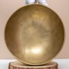 Chuông Xoay Himalaya Vàng Khắc Full Moon | F3# | Ø17cm | 0.7kg