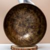 Chuông Xoay Himalaya Màu Cọp Khắc Full Moon | D3 | Ø21.5cm | 1.32kg