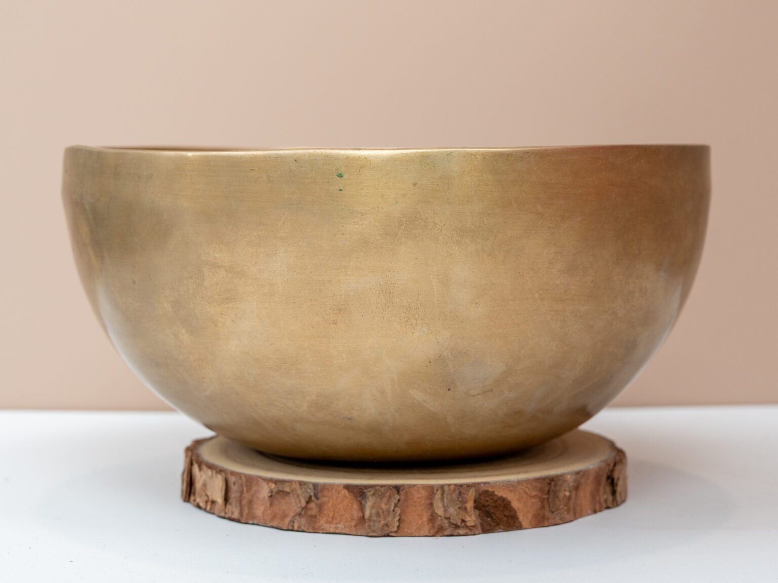 Chuông Xoay Himalaya Vàng Trơn Note F3# | Ø21cm | 1.4kg