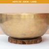 Chuông Xoay Himalaya Vàng Trơn Note C3 | Ø23cm | 1.41kg