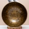 Chuông Xoay Himalaya Màu Cọp Khắc Full Moon | D3# | Ø22cm | 1.45kg