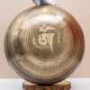 Chuông Xoay Himalaya Vàng Khắc Chú Om Mani Padme Hum | D3# | Ø22.5cm | 1.34kg