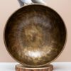 Chuông Xoay Himalaya Màu Cọp Khắc Full Moon | E3 | Ø22cm | 1.6kg