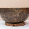06.02.20260069 Chuông Xoay Himalaya Màu Cọp Khắc Full Moon | E3 | Ø22cm | 1.55kg