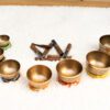 20260413-DSC00010 Bộ Chuông Máy Khắc Hoạ Tiết 7 Luân Xa 3.15kg - Set#2