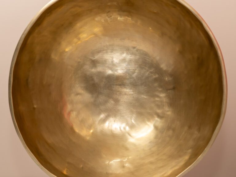 Chuông Xoay Himalaya Vàng Trơn Note G2 | Ø31cm | 2.9kg