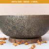Chuông Xoay Himalaya Cổ (Antique Bowl) ~42 Năm | Note D3# | Ø 23cm | 1.70kg