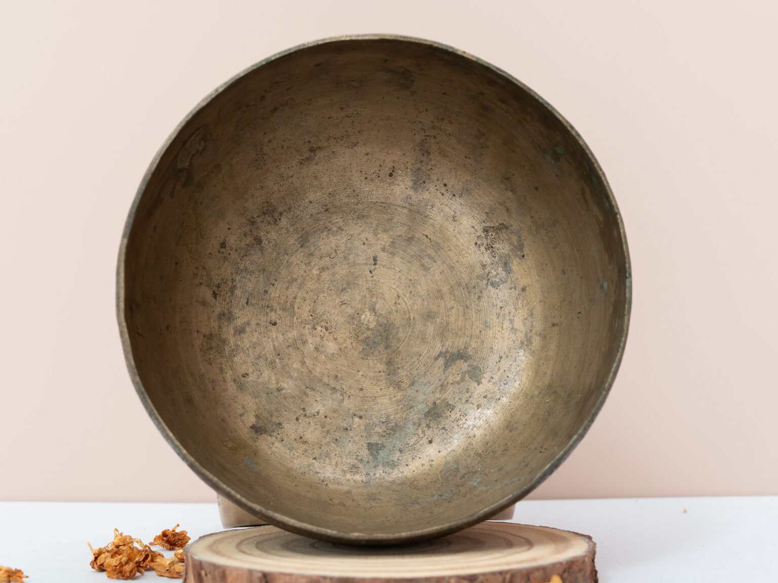 Chuông Xoay Himalaya Cổ (Antique Bowl) | E3 | Ø17cm | 0.68kg