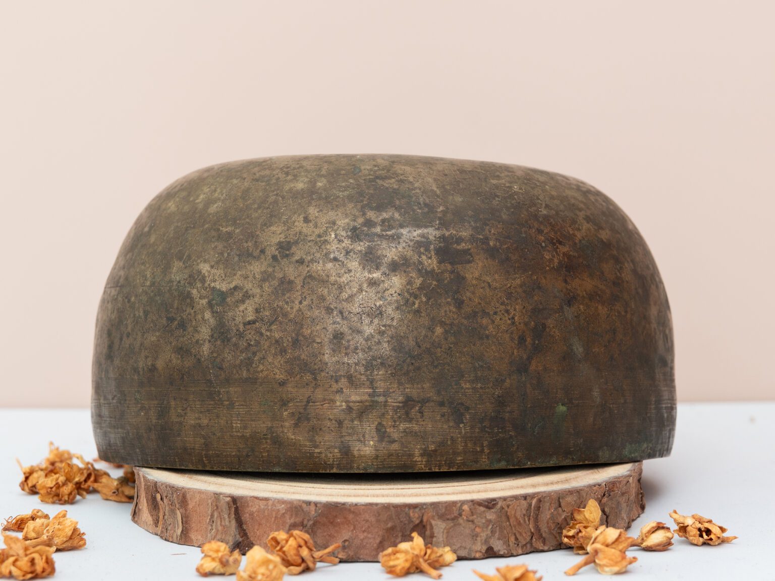 Chuông Xoay Himalaya Cổ (Antique Bowl) | E3 | Ø17cm | 0.68kg
