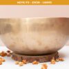 Chuông Xoay Himalaya Màu Vàng Cọp Hàng Decor | F3 | Ø23cm | 1.50kg