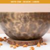 Chuông Xoay Himalaya Màu Vàng Hàng Decor | C3# | Ø22.5cm | 1.45kg