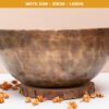 20260422-DSC00045 Chuông Xoay Himalaya Màu Vàng Khắc Full Moon Hàng Decor | D3# | Ø23cm | 1.52kg