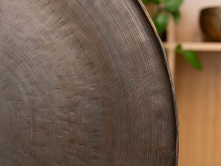 Gong Nepal Khắc Biểu Tượng Mandala Note D2# | Ø 70cm | 8.25kg