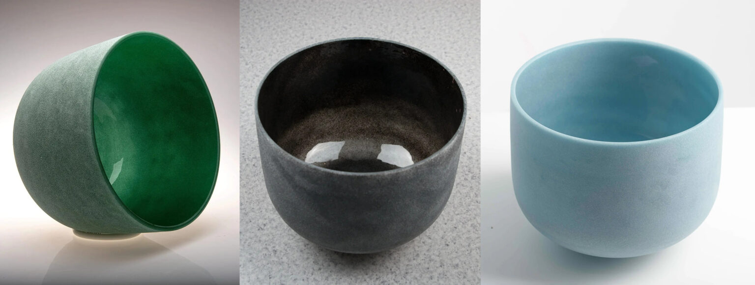 Chuong Thach Anh Lam Tu Da Quy Gemstone Crystal Singing Bowls0A