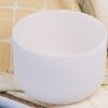 11-White Frosted Crystal Singing Bowl 02 Chuông thạch anh 11 inch Màu Trắng (White Frosted) CDEFGAB