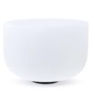 11-White Frosted Crystal Singing Bowl 05 Chuông thạch anh 11 inch Màu Trắng (White Frosted) CDEFGAB