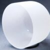 12-White Frosted Crystal Singing Bowl 02 Chuông thạch anh 12 inch Màu Trắng (White Frosted) CDEFGAB