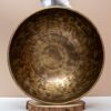 05.02.20260097 Chuông Xoay Himalaya Màu Cọp Trơn | E3 | Ø22.5cm | 1.55kg