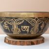 Chuông Xoay Himalaya Vàng Khắc Chú Om Mani Padme Hum | A3# | Ø19.5cm | 1.1kg