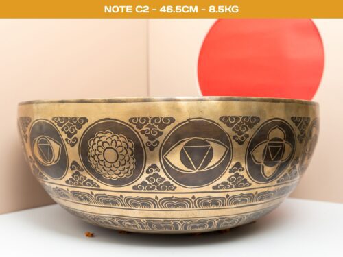 Chuông Xoay Himalaya | Chuông Chân | C2 | Ø46.5cm | 8.5kg