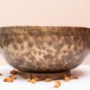 Chuông Xoay Himalaya Màu Vàng Cọp Hàng Decor | G2 | Ø29cm | 2.4kg