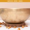 Chuông Xoay Himalaya Màu Vàng Hàng Decor | E3 | Ø22cm | 1.50kg