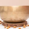 Chuông Xoay Himalaya Màu Vàng Hàng Decor | G3 | Ø18cm | 0.9kg